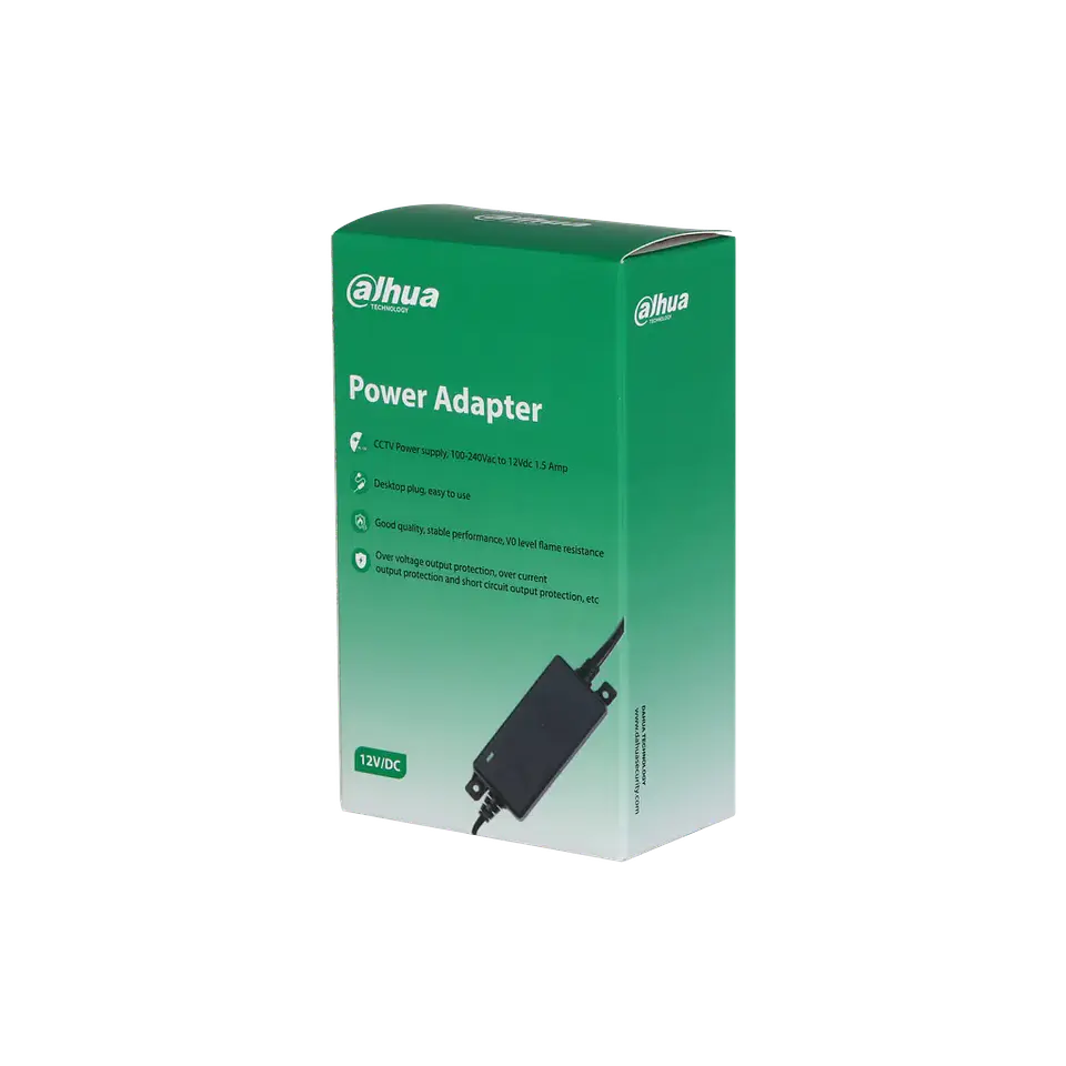 DH-PFM325D-1215EN. Fuente de poder Dahua de 12v 1.5A 1