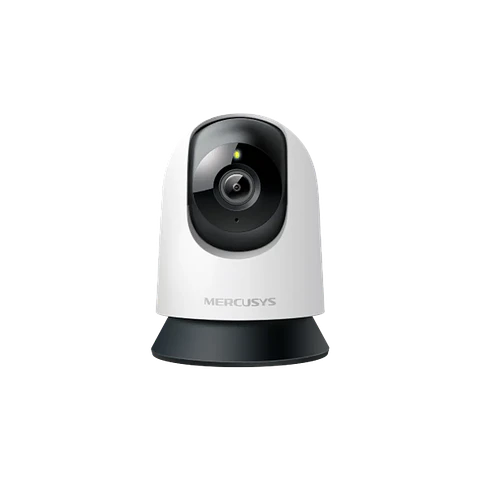 MC200. Cámara PT WIFI Mercusys, 2MP, Visión Nocturna, Audio Bidireccional, Seguimiento inteligente, Detección de Humanos, Soporta MicroSD.