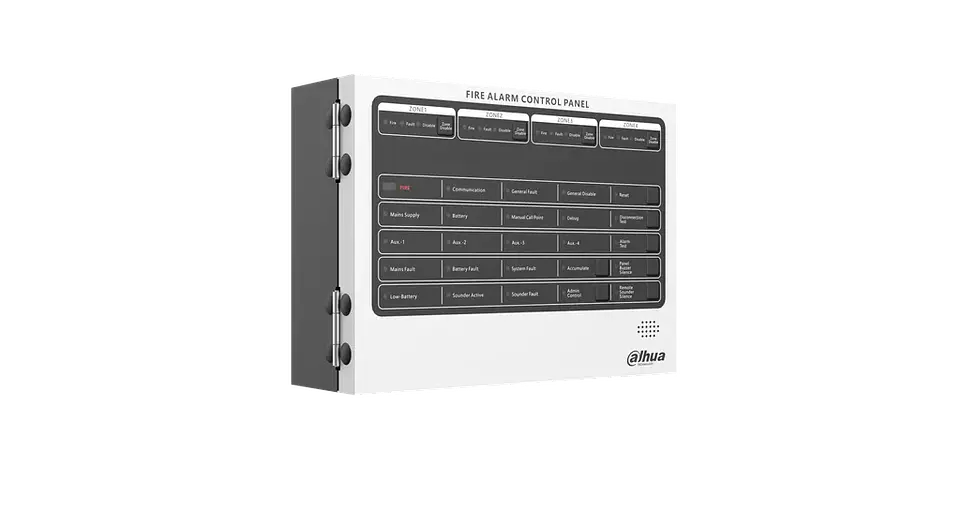 DHI-HY-C102-4. Panel Dahua de control de alarma contra incendios convencional Wisualarm 2