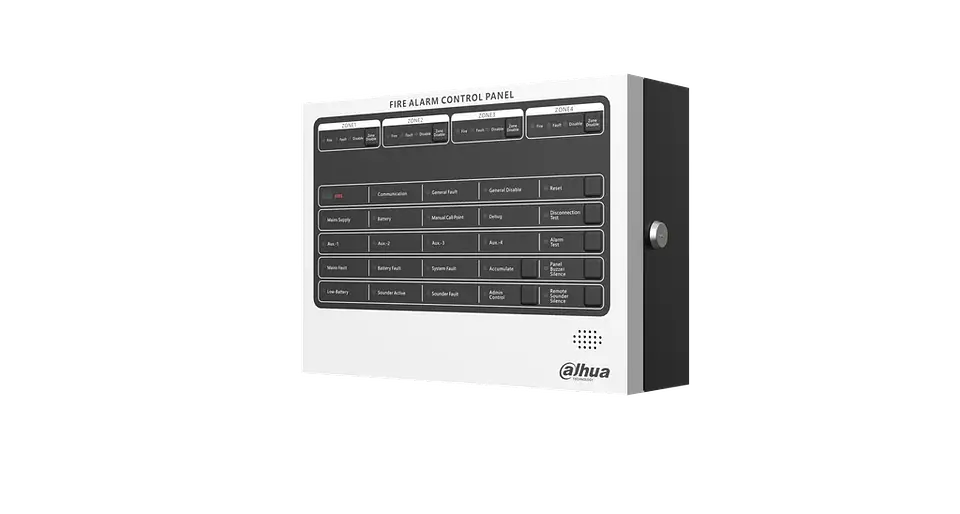 DHI-HY-C102-4. Panel Dahua de control de alarma contra incendios convencional Wisualarm 3