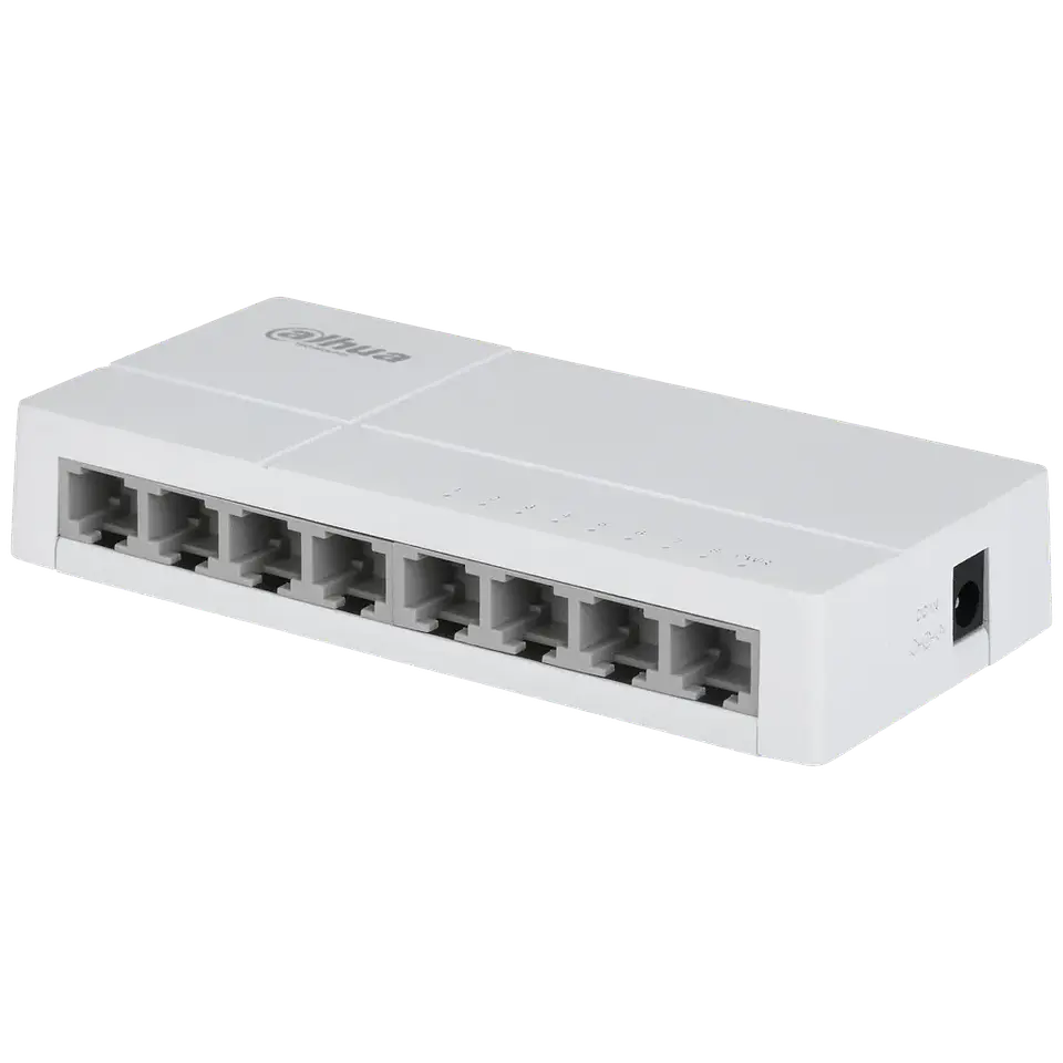 DH-SF1008L. Switch Dahua de 8 puertos 10/100 Mbps no administrable de fácil instalación 3
