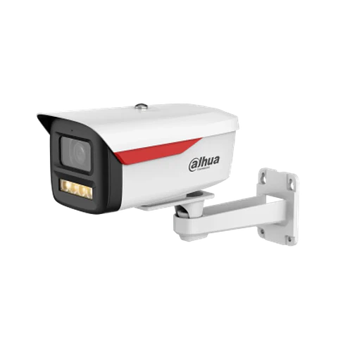 DH-IPC-HFW2449MP-S-LED-0360B-B-PRO-S1. Cámara IP Dahua tipo Bala, 4MP, lente Fijo 3.6mm, IR 50M, Tecnología WizColor, Cuenta con Detección de movimiento, Cruce de Línea, micrófono Incorporado, IP67.