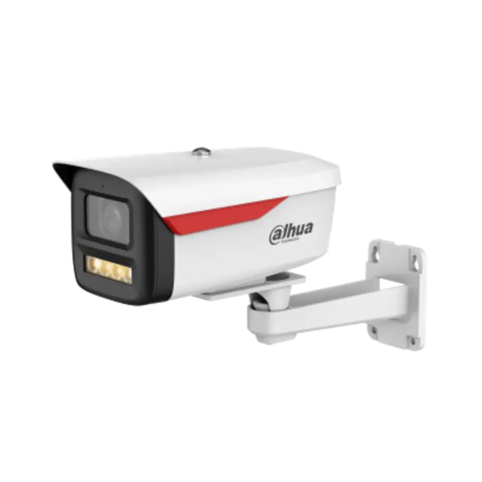 DH-IPC-HFW2449MP-S-LED-0360B-B-PRO-S1. Cámara IP Dahua tipo Bala, 4MP, lente Fijo 3.6mm, IR 50M, Tecnología WizColor, Cuenta con Detección de movimiento, Cruce de Línea, micrófono Incorporado, IP67. 1