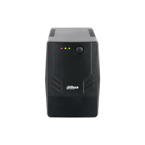 DH-PFM3350-600. UPS Interactiva Dahua, 600VA, 360W, Dos Enchufes Posteriores que Soportan Hasta 2.7 A.