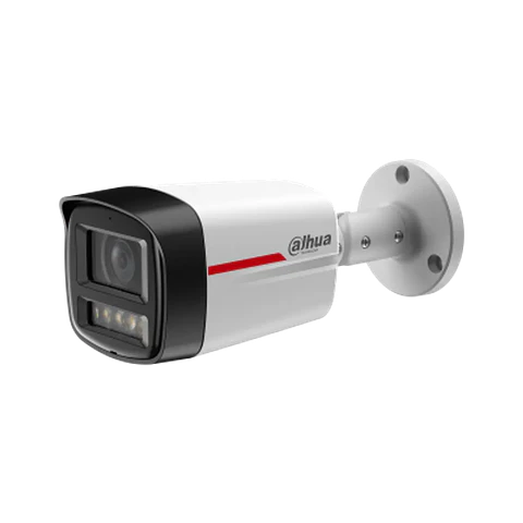 DH-IPC-HFW2449TLP-S-LED-0360B-PRO-S1, Cámara Dahua IP tipo Bala, 4MP, Lente Fijo 3.6 mm, Tecnología WizColor , Iluminación con luz blanca 50M, Protección Perimetral,Soporta Micro SD hasta 256G, IP67.