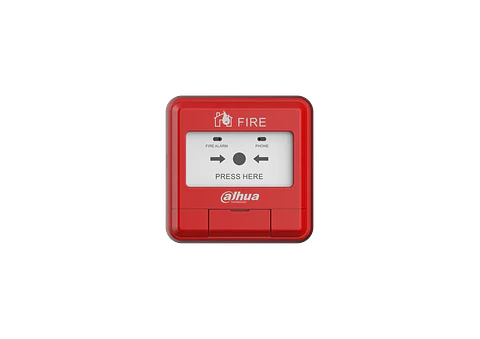 DHI-HY-1200-CTXF. Pulsador manual Direccionable 2 hilos para central de incendio Dahua Wisualarm
