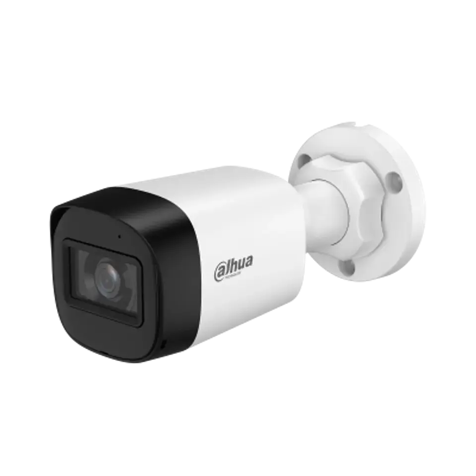 DH-HAC-HFW1500RLN-0280B-S3-DIP. Cámara Dahua Análoga Tipo Bala, 5MP, Lente Fijo 2.8mm, IR 30M, Protección IP67. 1