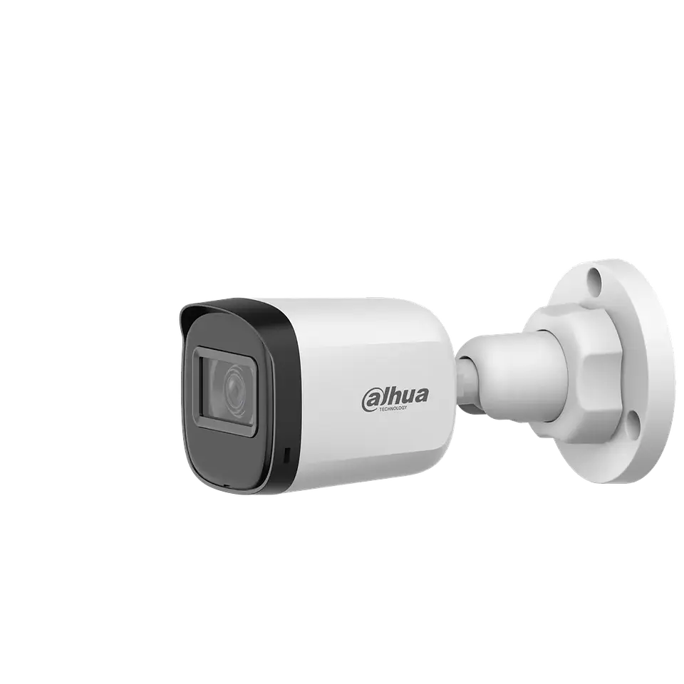 DH-HAC-B1A21N-U-0280B. Cámara HDCVI Dahua tipo bullet 2MP IR 30m lente fijo 2.8mm protección IP67 carcasa plástica. 1