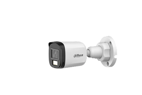DH-HAC-B1A21N-U-IL-A-0280B. Camara Bala HDCVI Dahua 2MP Iluminacion Dual 30m Lente 2.8mm Mic IP67 12v