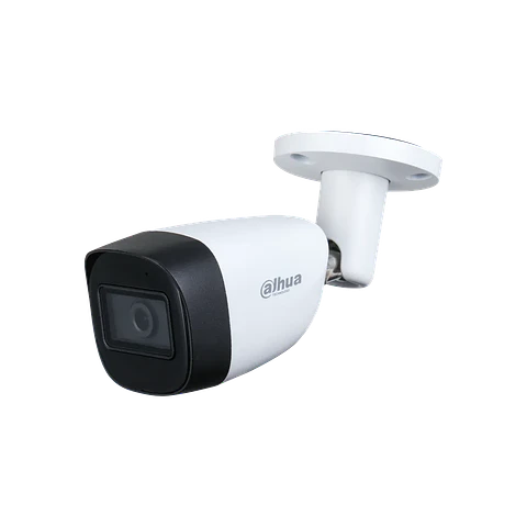 DH-HAC-HFW2241CMN-A-0280B-S2-DIP. Cámara Análoga Dahua tipo bullet de 2MP lente fijo de 2.8mm IR 30m protección IP67