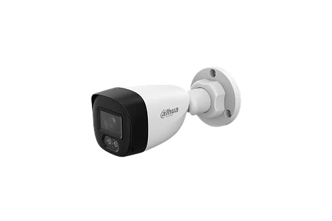 DH-HAC-HFW1209CLN-LED-0280B-S3. Cámara HDCVI tipo Bullet, 2MP, lente 2.8mm, Full-Color, IR20M