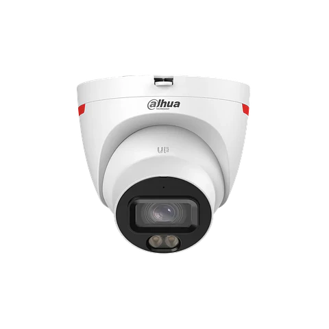 DH-IPC-HDW2649TP-S-LED-0280B-PRO. Cámara IP Mini Domo WizColor, 6MP, Lente Fijo 2.8mm, Led 30M, SMD Plus, IP67