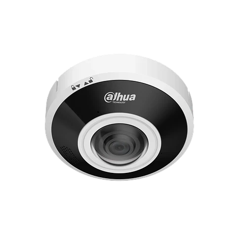 DH-IPC-EBW5641P-AS. Cámara Dahua, FISH EYE 360º, 6MP, Lente Fijo 1.68mm, IR 15M, Diversas IA, Conteo de Personas, Mapa de Calor, IVS, IP67, IK10.