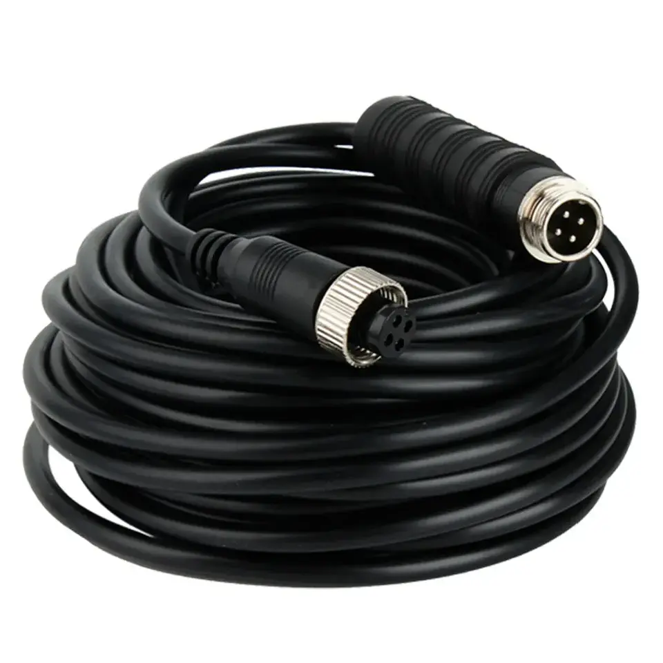 MC-GXF4-GXM4-12-04. Cable Extensor Dahua Tipo Aviación  de 12 Metros, Para Transmisión de vídeo y audio. 1