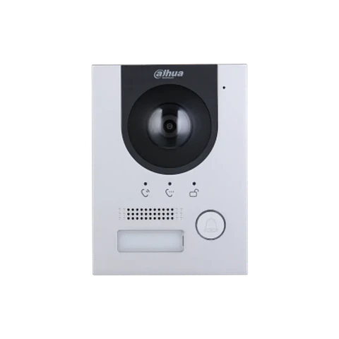DHI-VTO2202F-P-S3. Video Portero IP Dahua con Cámara de 2MP, Compatible con AP, Soporta Micro SD hasta 256 GB,  Protección IP65 e IK07.