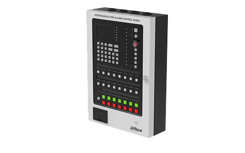 DHI-HY-1025. Panel Dahua de control de alarma contra incendios direccionable con impresora Wisualarm