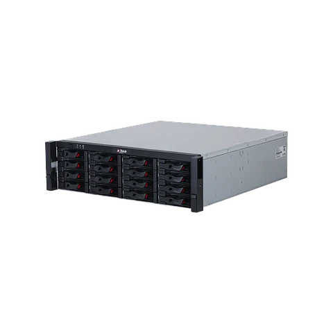 DHI-EVS5016S-V2. Storage Dahua de 16 bahías de discos, soprta HDD de hasta 20TB soporta Raid (0/1/5/6/10/50/60), Hot-Swap, N+M, ANR