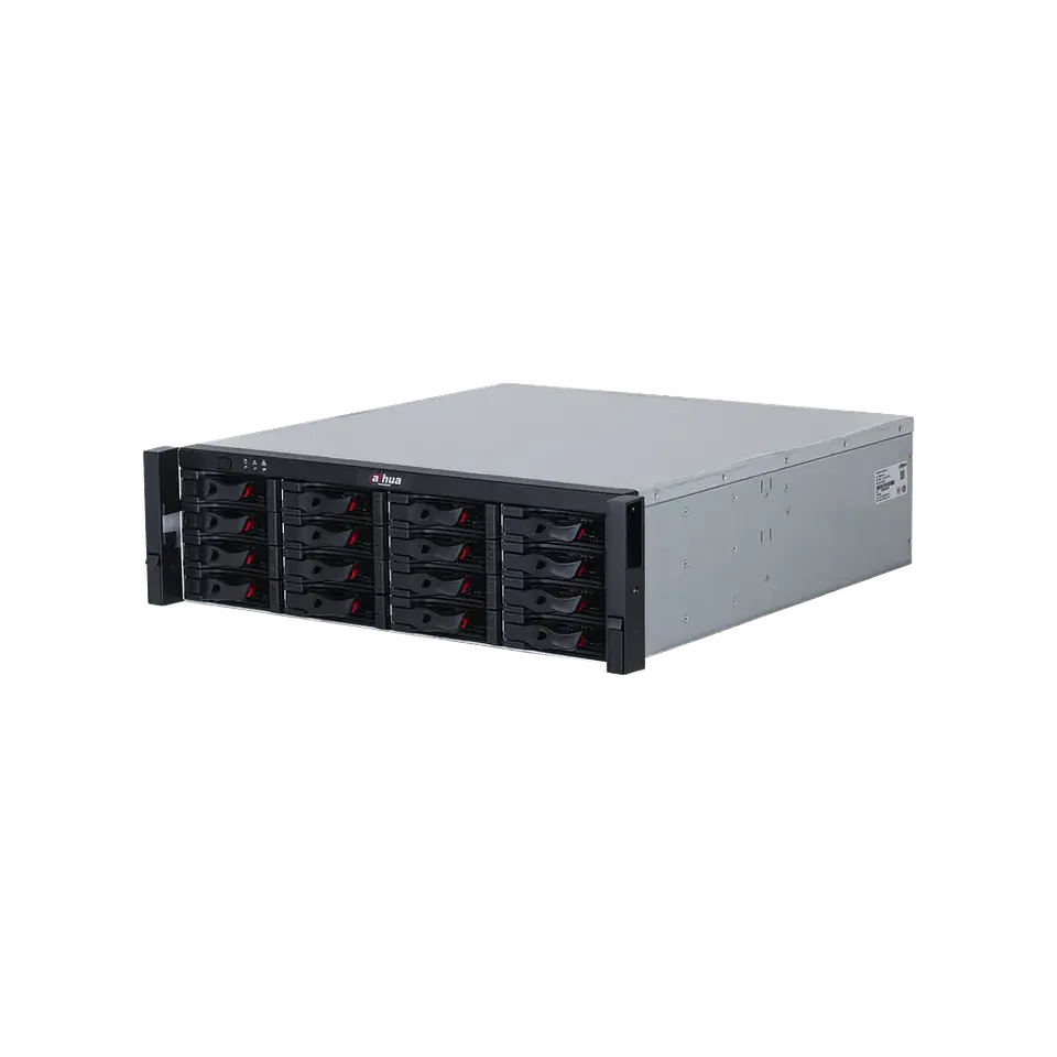 DHI-EVS5016S-V2. Storage Dahua de 16 bahías de discos, soprta HDD de hasta 20TB soporta Raid (0/1/5/6/10/50/60), Hot-Swap, N+M, ANR 1