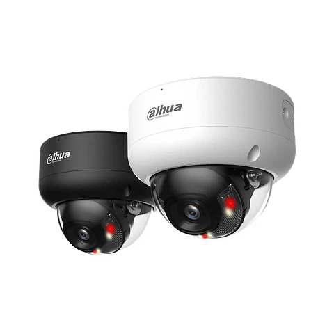 DH-IPC-HDBW3649EP-S-IL-0280B. Cámara Dahua tipo mini domo de 6MP lente fijo de 2.8mm doble iluminación de hasta 30m con protección IP67 y protección IK10 soporta IA SSA