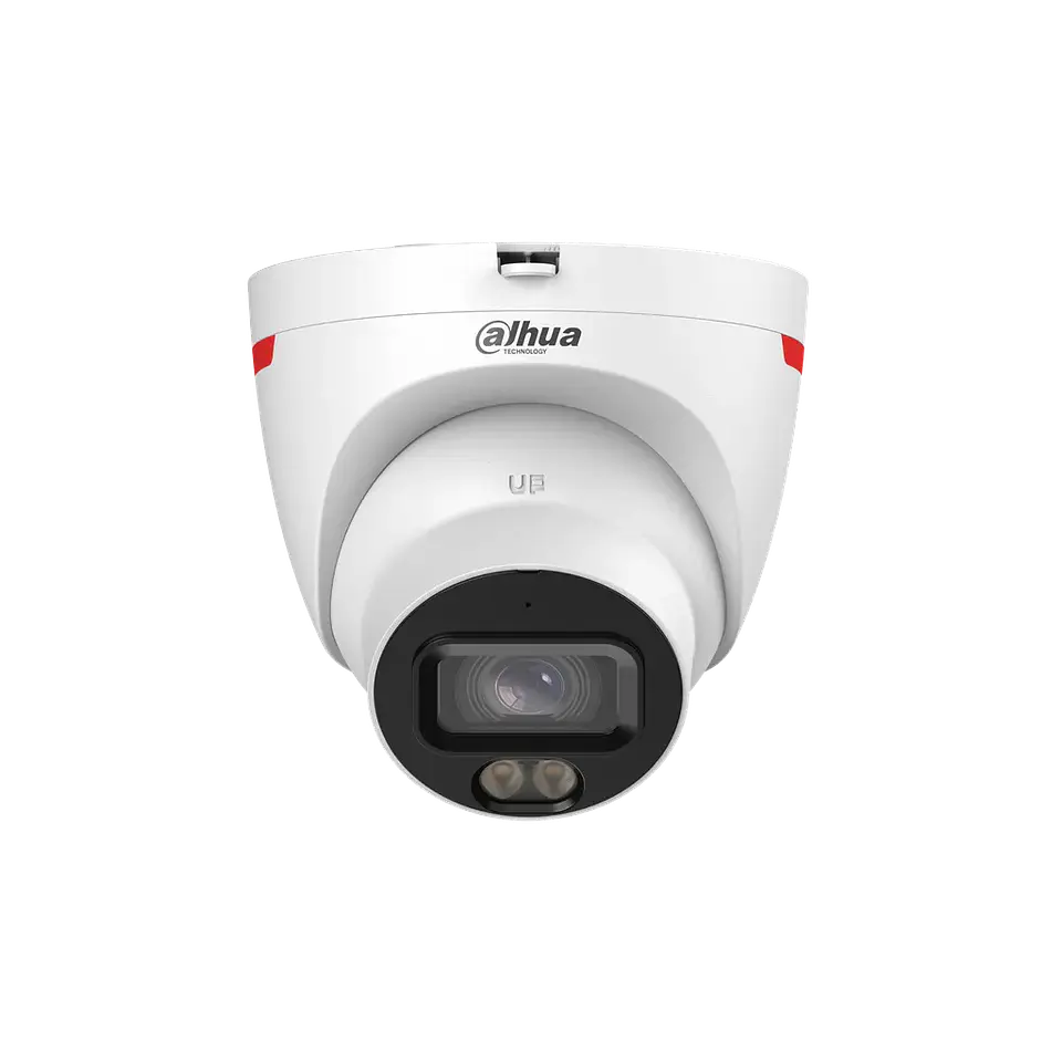 DH-IPC-HDW2449TP-S-LED-0360B-PRO.  Cámara Domo Dahua IP , 4MP, Lente Fijo 3.6 mm, Tecnología WizColor, Iluminación con luz blanca 30M,  SMD Plus, Soporta Micro SD Hasta 256 G, Protección IP67. 1