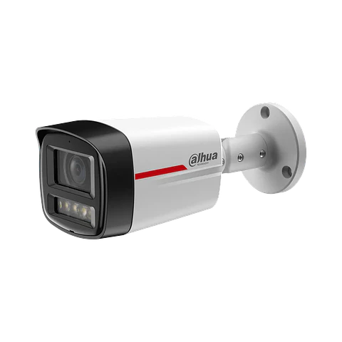 DH-IPC-HFW2849TLP-S-LED-0360B-PRO. Cámara Dahua IP tipo Bala, 8MP, Lente Fijo 3.6 mm, Tecnología WizColor , Iluminación con luz blanca 50M, Protección Perimetral,Soporta Micro SD hasta 256G, IP67.ra