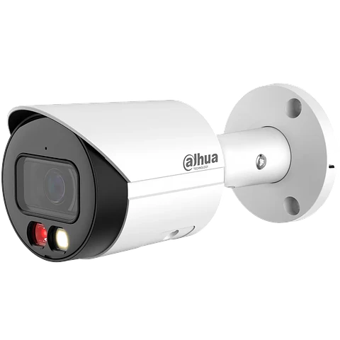 DH-IPC-HFW2849SP-S-IL-0280B. Cámara Dahua, tipo Bala, lente fijo 2.8 mm, 8 MP, Dual iluminación 30m Tecnología WizSense, Protección Perimetral, IP67