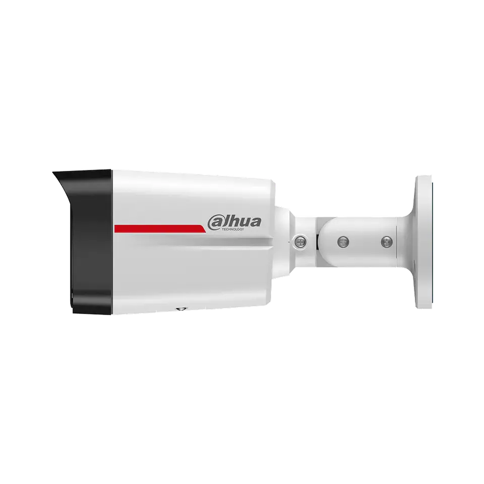 DH-IPC-HFW2249TLP-S-LED-0280B-PRO. Cámara IP Dahua tipo bullet de 2MP lente fijo de 2.8mm tecnología WizColor Iluminación de hasta 50m protección IP67 2