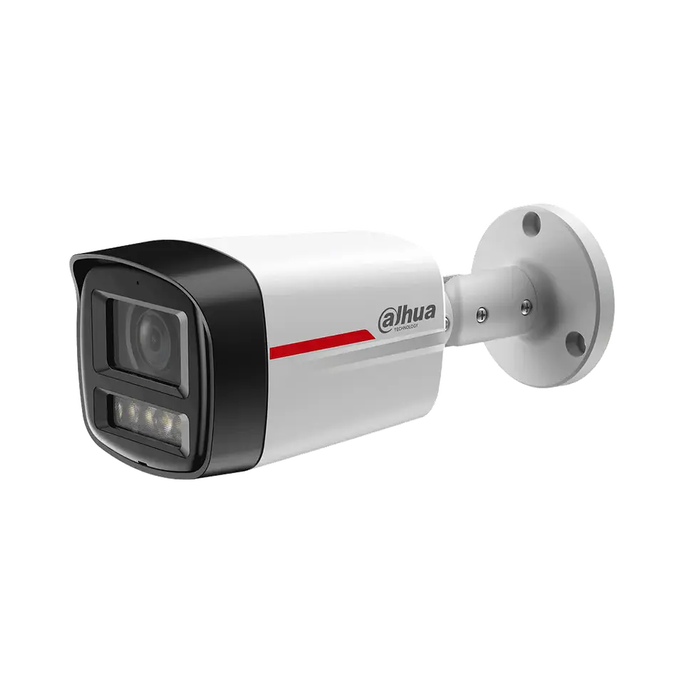 DH-IPC-HFW2249TLP-S-LED-0280B-PRO. Cámara IP Dahua tipo bullet de 2MP lente fijo de 2.8mm tecnología WizColor Iluminación de hasta 50m protección IP67 4