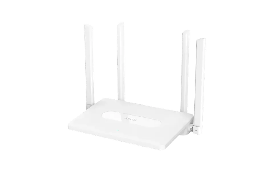 HR12F-B. Router Wifi Imou 1200Mbps soporta IPVT doble banda alcanza una velocidad de 300Mbps en 2.4GHz y 867 en 5GHz 2