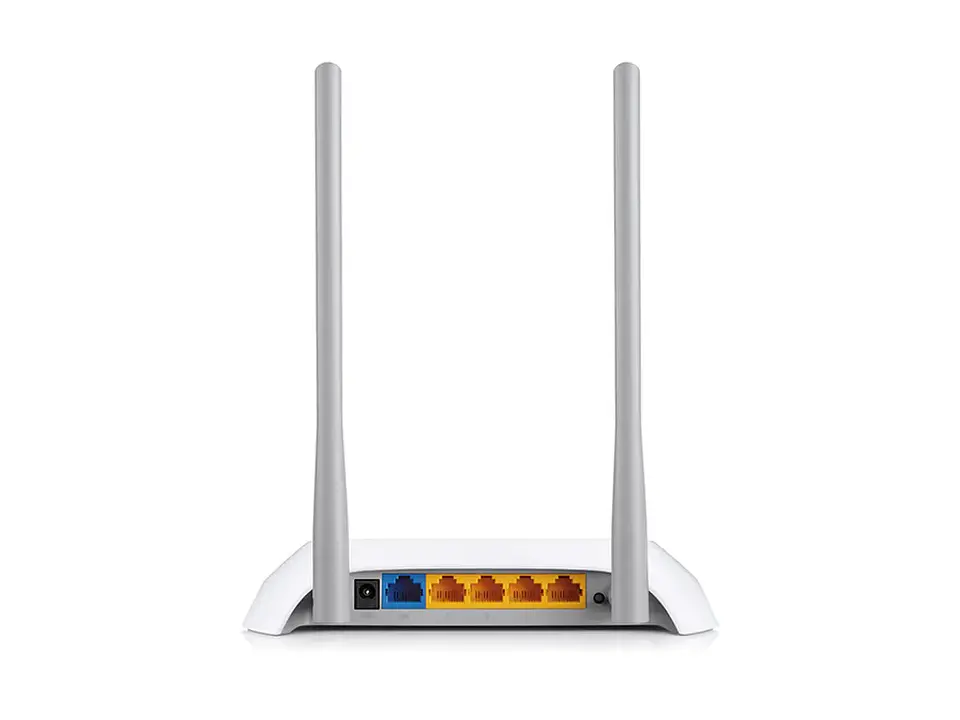 TL-WR840N. TP-LINK N-300MBPS 2-ANTENAS-INTERNAS 4-LAN 1-WAN 2.4GHZ ROUTER WIFI 3