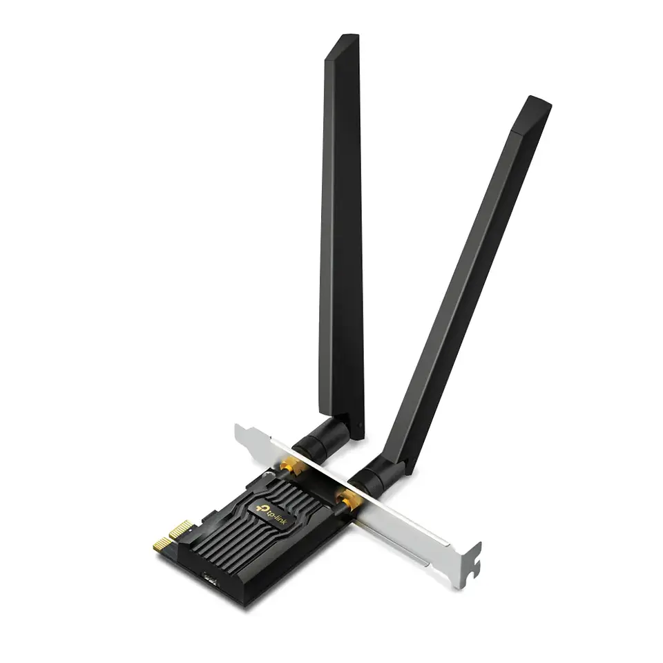 Archer-TXE72E. Adaptador PCIe AXE5400 WI-FI 6E Bluetooth 5.3 soporta ful estándar 802.11ax/ac/a/b/g/ 2