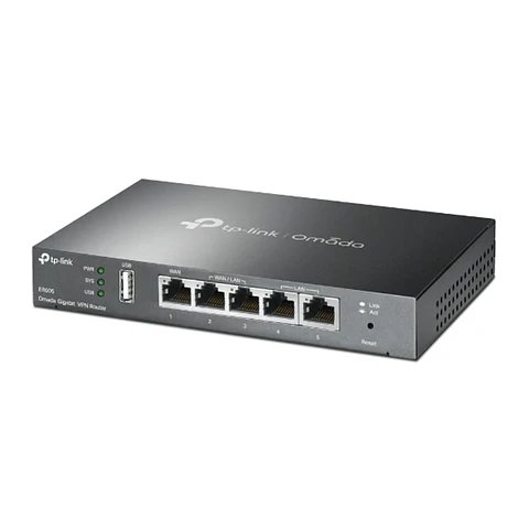 ER605. Router VPN Gigabit Omada 3 puertos WAN 1 USB WAN 4 puertos LAN