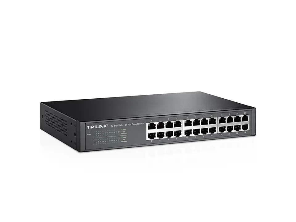 TL-SG1024D. Switch Gigabit 24 puertos montaje en escritorio / rack 10/100/1000 2