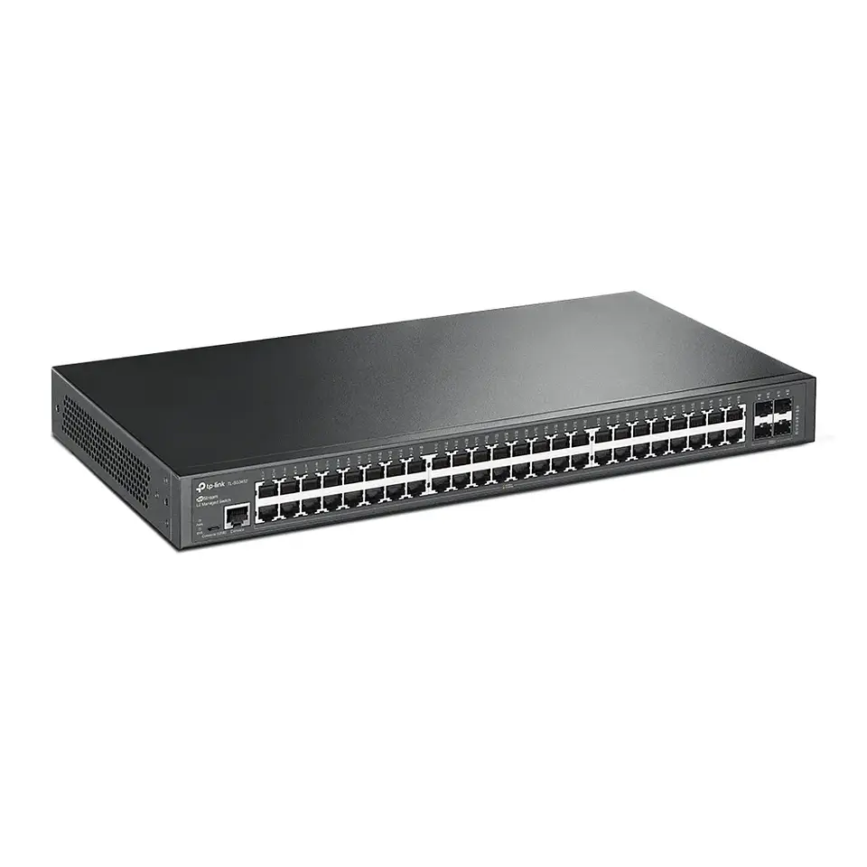 TL-SG3452. Switch administrado JetStream de 48 puertos Gigabit L2 con 4 ranuras SFP 2