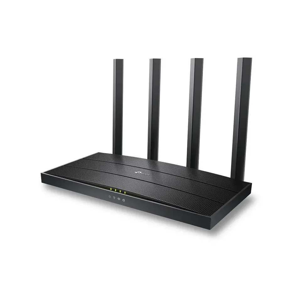 Archer AX12. Router WiFi 6 Tp-Link AX1500 doble banda (1201Mbps en 5GHz y 300Mbps en 2.4GHz) 1 puerto WAN 3 puertos LAN 1Gbps 1