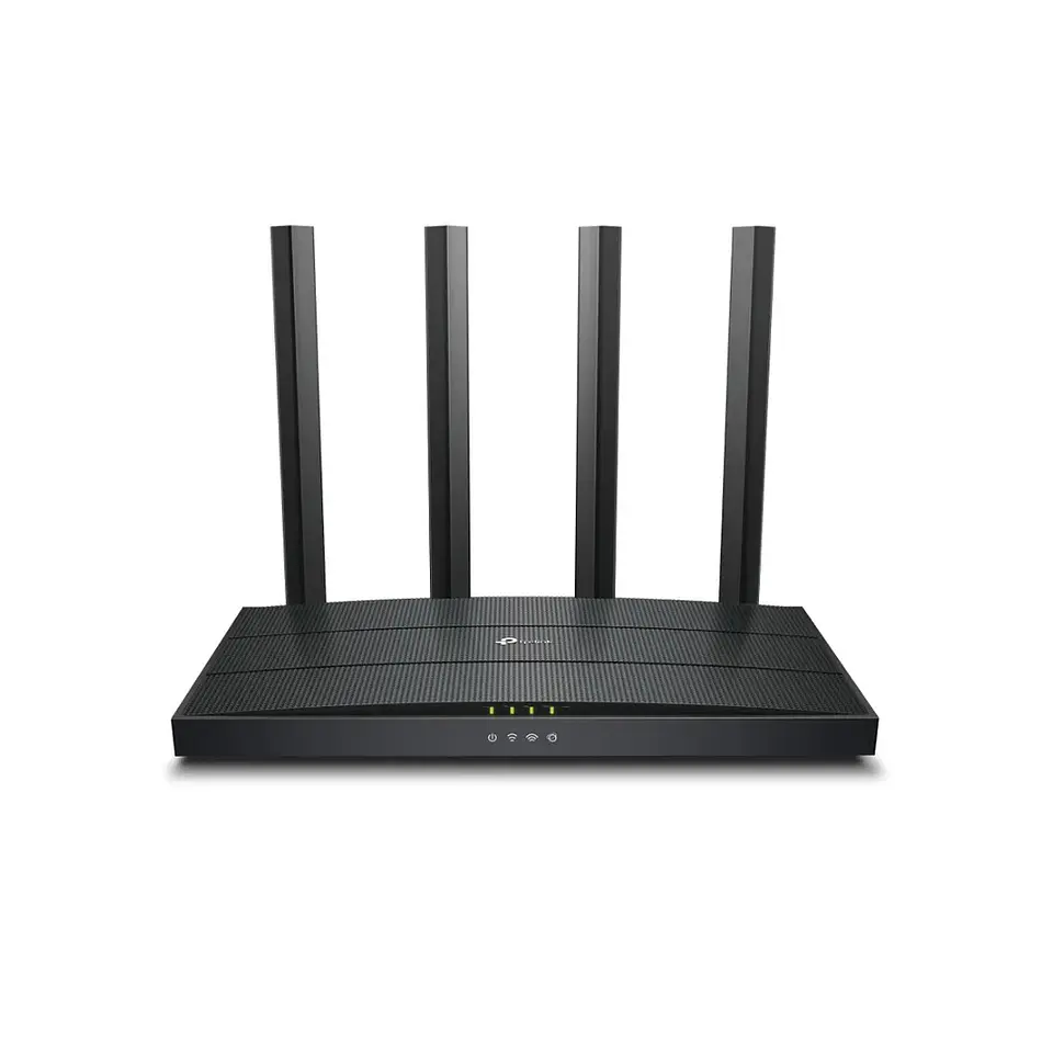Archer AX12. Router WiFi 6 Tp-Link AX1500 doble banda (1201Mbps en 5GHz y 300Mbps en 2.4GHz) 1 puerto WAN 3 puertos LAN 1Gbps 2