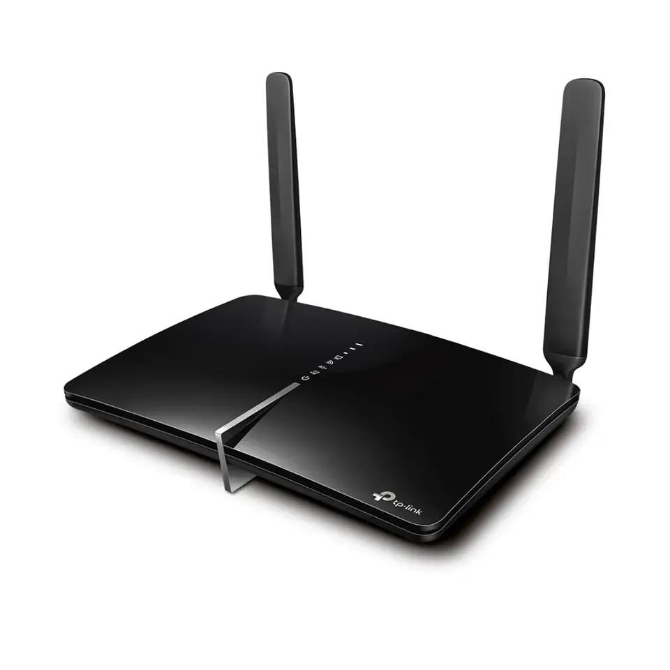 Archer MR600. Router 4G LTE WiFi Tp-Link AC1200 Doble banda (867Mbps en 5GHz y 300Mbps en 2.4GHz) 1 puerto WAN/LAN 10/100/1000Mbps 3 puertos LAN 10/100/1000Mbps 1 Slot Micro SIM 1