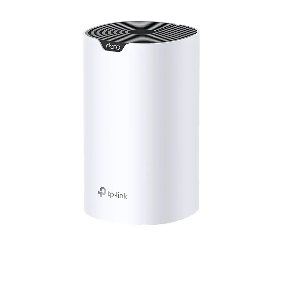 Deco S7(3-pack). Pack 3 Router WiFi Home Mesh AC1900 doble banda (1300Mbps en 5GHz y 600Mbps en 2.4GHz) MU-MIMO 3X3 3 puertos 1Gb 1