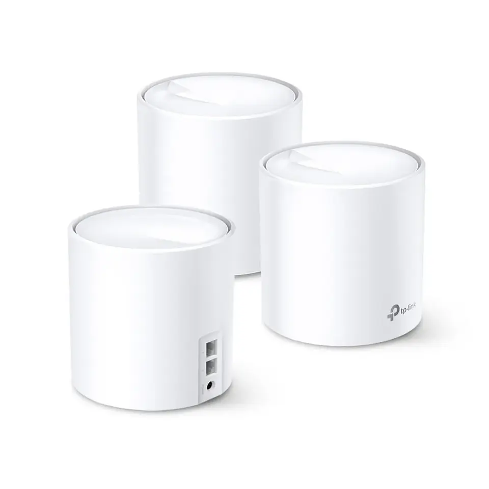 Deco X20(1-pack). Router WiFi 6 Home Mesh AX1800 doble banda (1201Mbps en 5GHz y 574Mbps en 2.4GHz) MU-MIMO 2 puertos 1Gb 1
