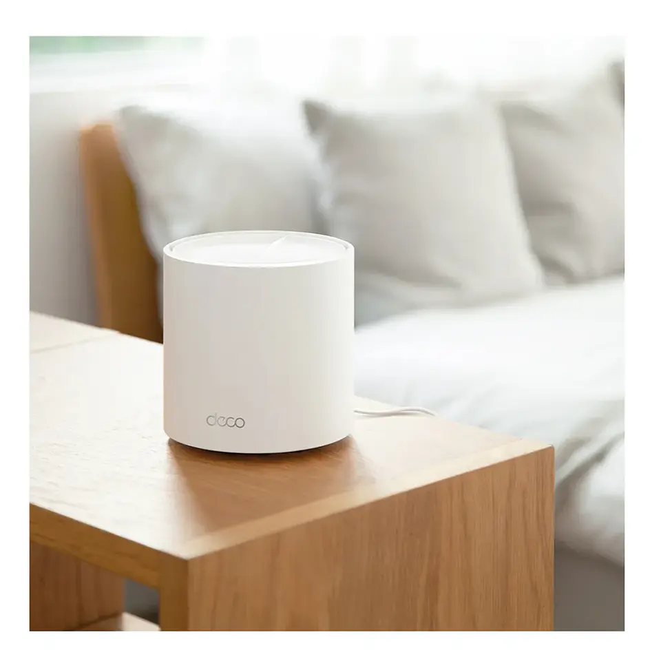 Deco X50(1-pack). Router WiFi 6 Home Mesh AX3000 doble banda (2402Mbps en 5GHz y 574Mbps en 2.4GHz) MU-MIMO 2x2 3 puertos 1Gb 2
