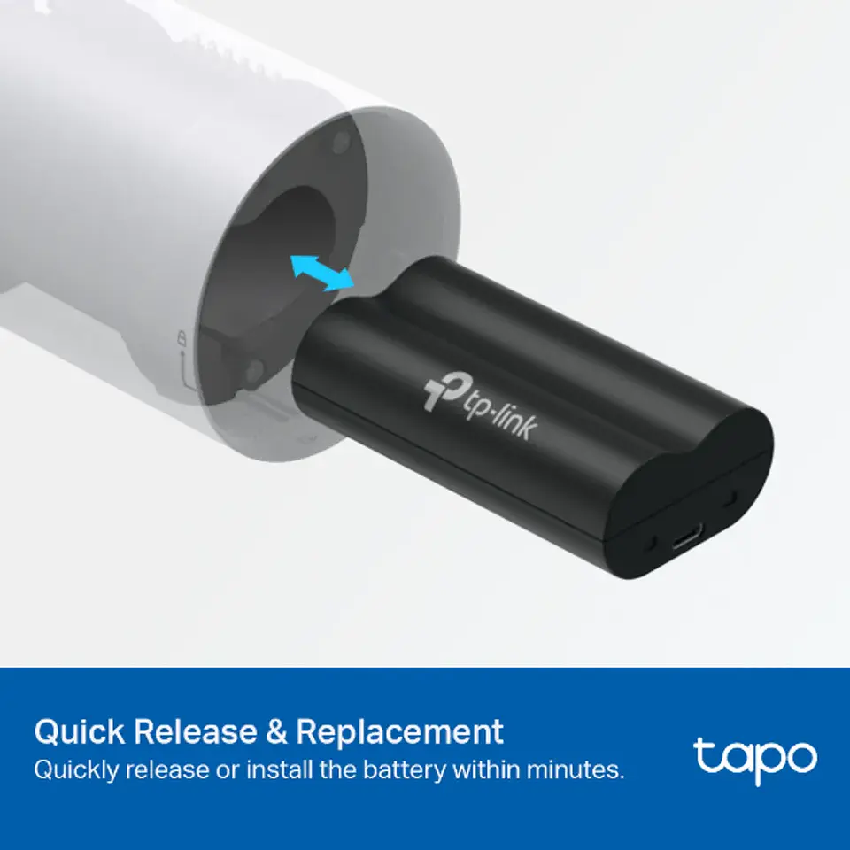 Tapo A100. Pack de baterías Tp-Link. Compatibles con Cámaras Tapo y Video Porteros 3