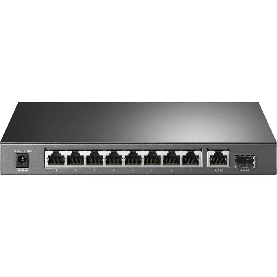 TL-SG1210P. Switch 8 puertas Poe Giga Poe+ 123W 10 puertas total 2