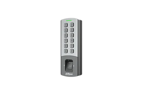 DHI-ASI1212M-W. Control Acceso Standalone Dahua Tarjeta Mifare Password Huella Red & Wifi 12v IP65 IK08