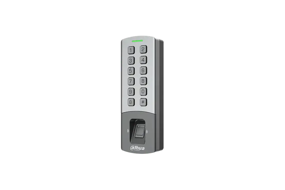 DHI-ASI1212M-W. Control Acceso Standalone Dahua Tarjeta Mifare Password Huella Red & Wifi 12v IP65 IK08 1