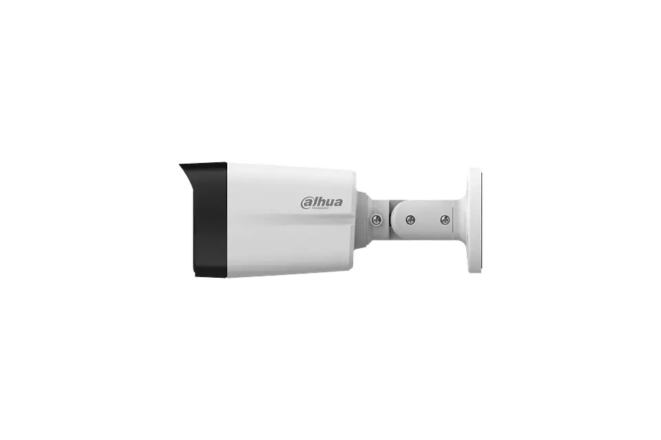 DH-HAC-HFW1509TLMN-A-LED-0280B-S3. Cámara HDCVI Dahua tipo bullet 5MP Full color iluminación hasta 40m lente fijo 2.8mm protección IP67 carcasa plástica metálica. 2