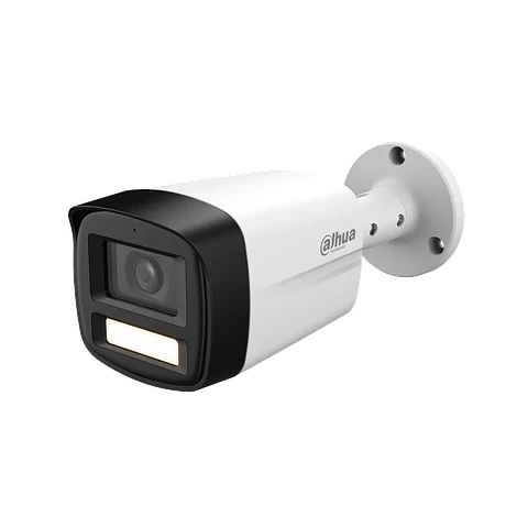 DH-HAC-HFW1239TLMN-IL-A-0280B-S3. Cámara HDCVI bullet 2MP full color con Iluminación Dual Inteligente hasta 40m protección IP67