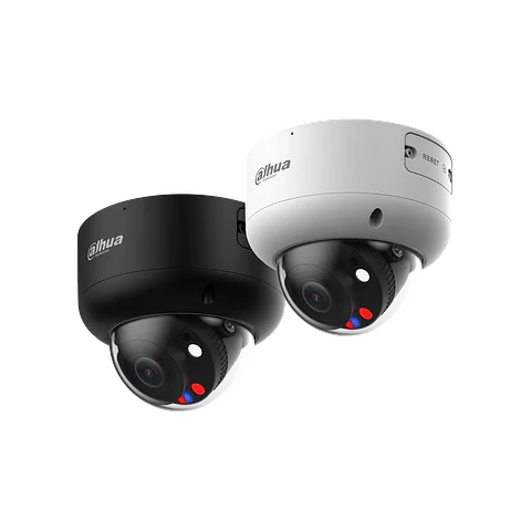 DH-HAC-HFW1239TN-LED-0280B-S3. Cámara Dahua Análoga Tipo Bala, 2MP, Lente Fijo 2.8mm, Full-color, Iluminación con luz blanca 20M, Protección IP67.