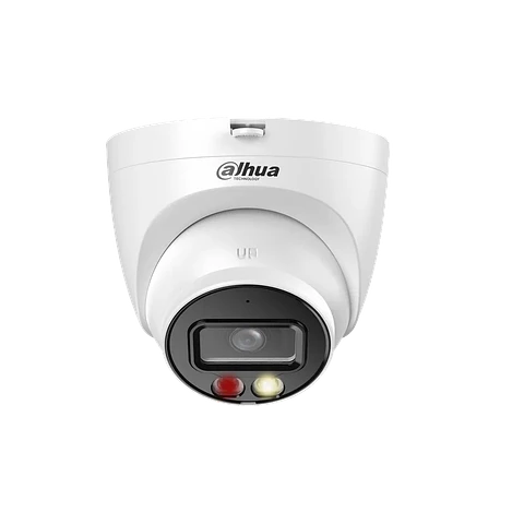 DH-IPC-HDW2649TP-S-IL-0280B. Cámara IP Dahua tipo eyeball de 6MP Full Color con doble iluminación de hasta 30m lente fijo de 2.8mm protección IP67