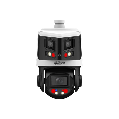 DH-SDT3E410-8P-MB-A-PV1-0280. Cámara PTZ IP X-Spans 8MP+4MP, TiOC: 10X Zoom, IR hasta 70m, Autotracking, Protección perimetral,Multivisión, Disuasión activa, Luz dual inteligente, SMD 4.0/ IP66.