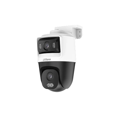 DH-HAC-PTS1500CN-E2-IL-A-0280B/0600B. Cámara PT de Doble Lente 2+2 Iluminador Dual Inteligente Micrófono Incorporado Iluminación de Hasta 50m Campo de Visión de Hasta 111° Policarbonato